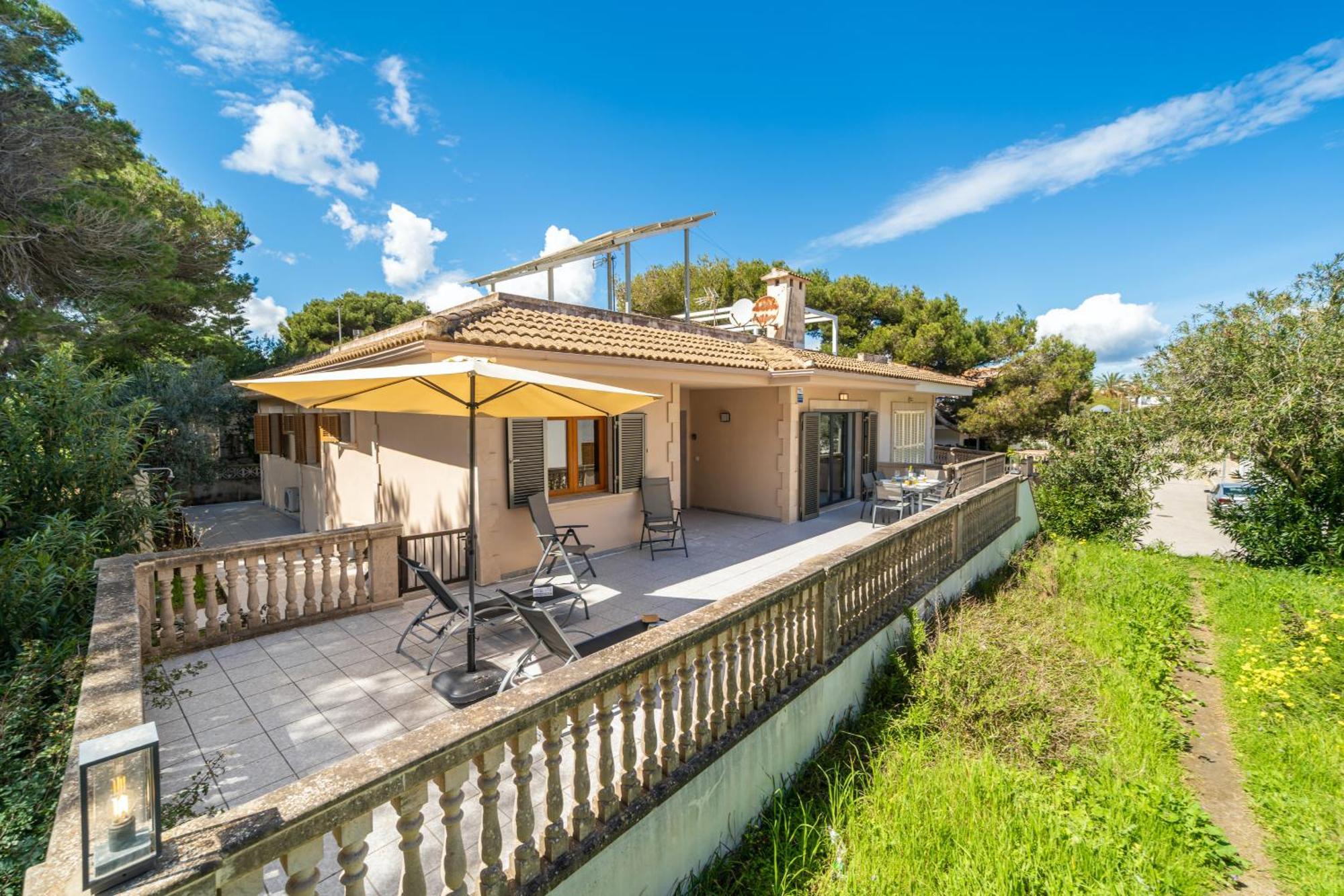 Villa Can Canta Natura Park House At Platja De Muro Beach Exteriér fotografie