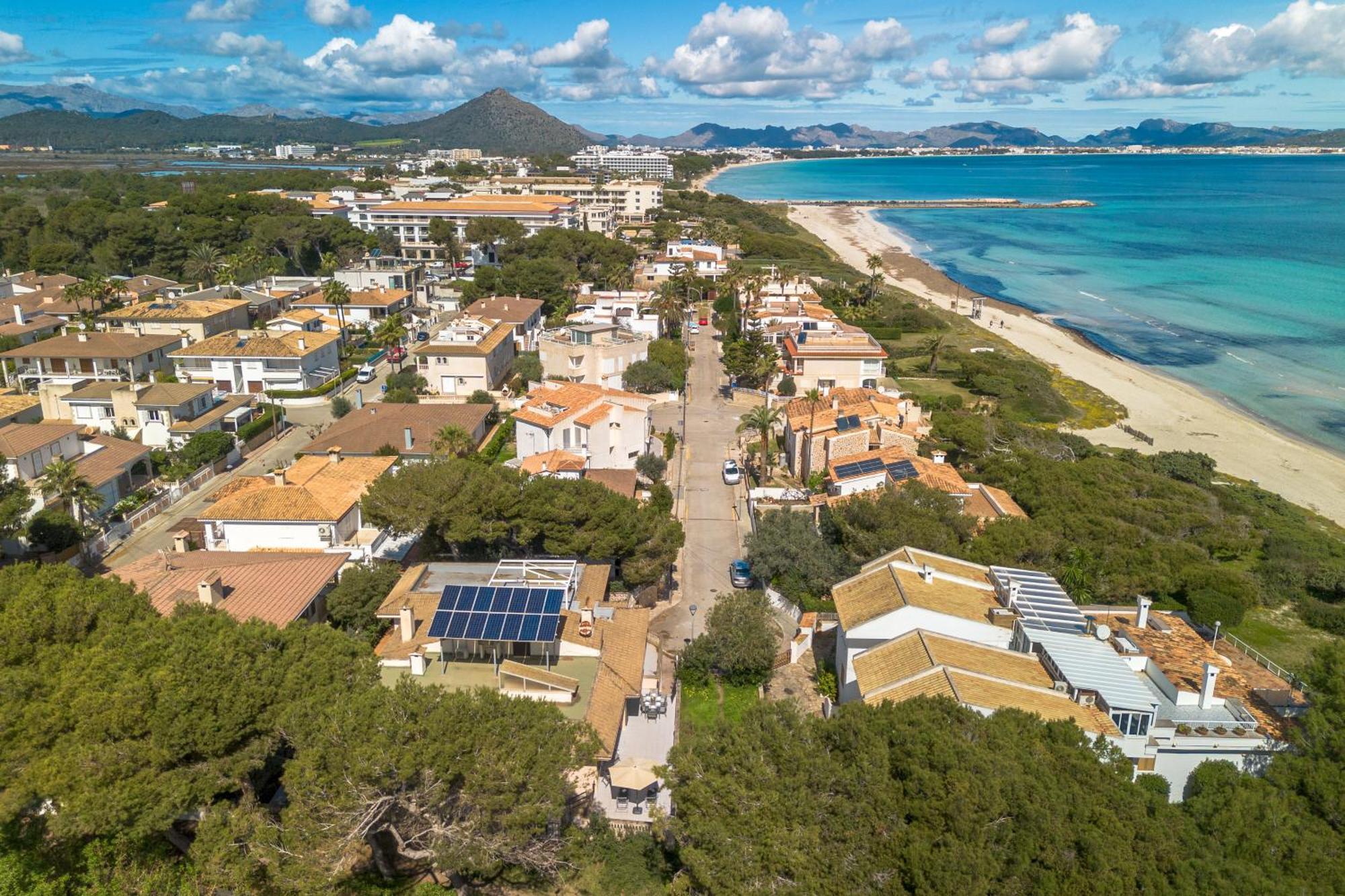Villa Can Canta Natura Park House At Platja De Muro Beach Exteriér fotografie