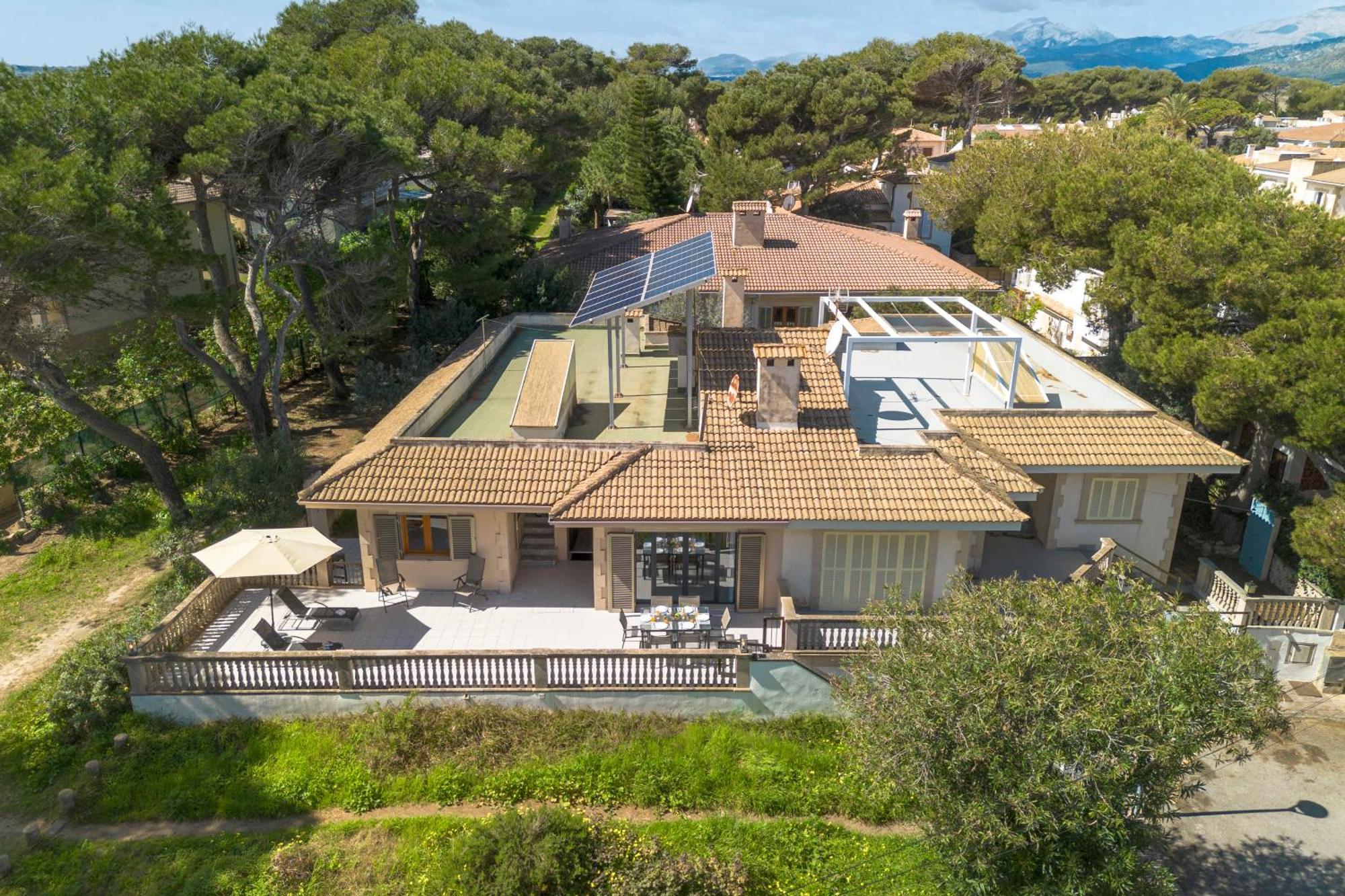 Villa Can Canta Natura Park House At Platja De Muro Beach Exteriér fotografie