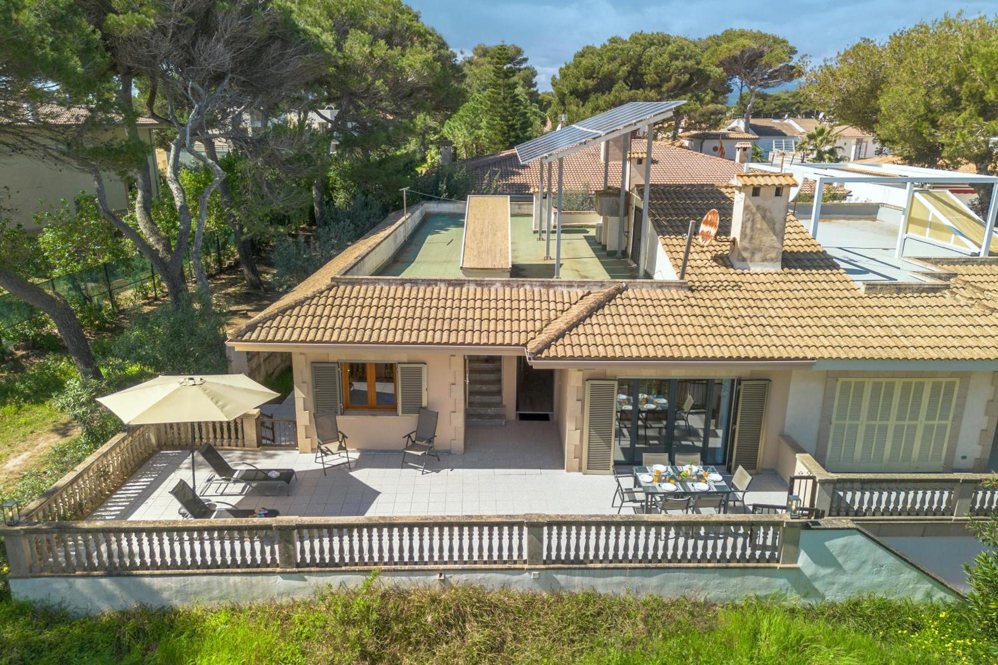 Villa Can Canta Natura Park House At Platja De Muro Beach Exteriér fotografie